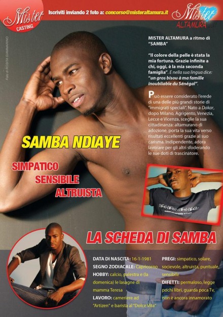 Samba Ndiaye, dal podio di Mister Altamura 2011 a Star del Grande Fratello 13! - MISS MAGAZINE | BEAUTIFUL DAY