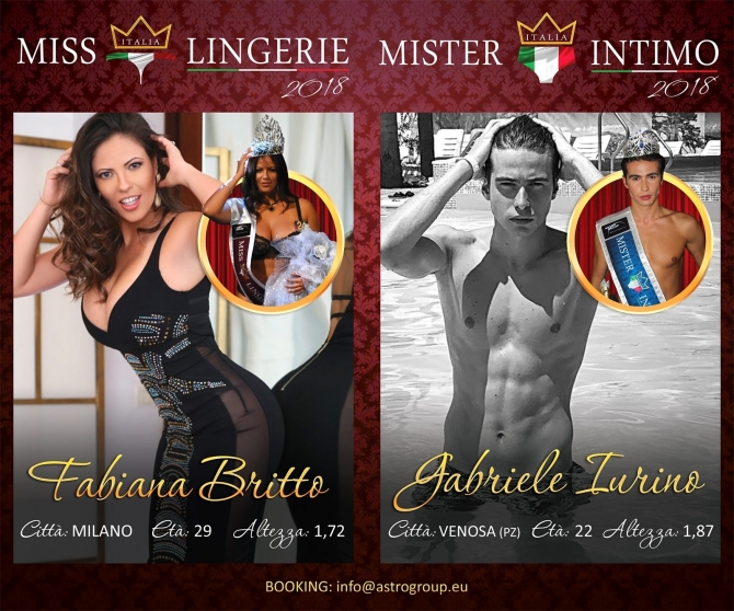 Miss Lingerie & Mister Intimo Italia 2018 - MISS MAGAZINE | BEAUTIFUL DAY