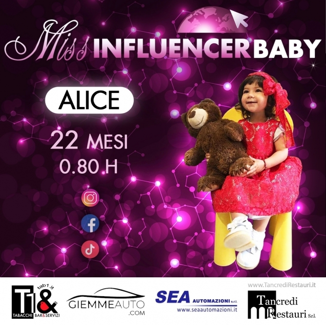 MISS INFLUENCER BABY • ALICE - MISS MAGAZINE | BEAUTIFUL DAY